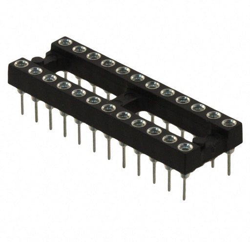 110-99-324-41-001000 by Mill-Max Manufacturing Corp. - CONNECTOR IC DIP SOCKET 24POS TINLEAD