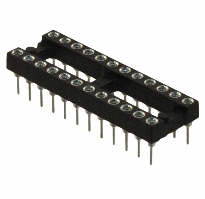 110-99-324-41-001000 by Mill-Max Manufacturing Corp. - CONNECTOR IC DIP SOCKET 24POS TINLEAD