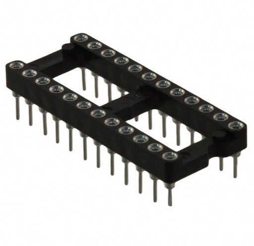 110-44-424-41-001000 by Mill-Max Manufacturing Corp. - CONNECTOR IC DIP SOCKET 24POS TIN