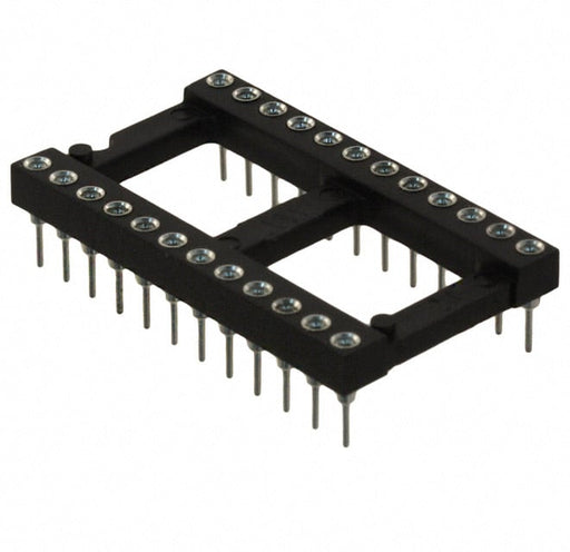 110-91-624-41-001000 by Mill-Max Manufacturing Corp. - CONNECTOR IC DIP SOCKET 24POS GOLD