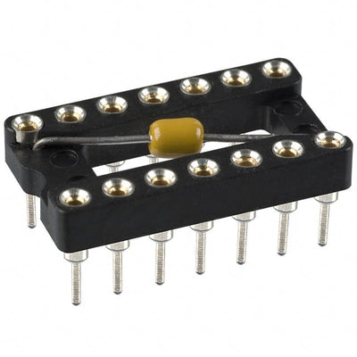 110-93-314-41-801000 by Mill-Max Manufacturing Corp. - CONNECTOR IC DIP SOCKET 14POS GOLD