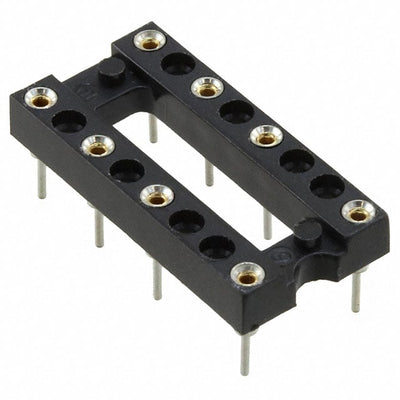110-93-316-10-003000 by Mill-Max Manufacturing Corp. - CONNECTOR IC DIP SOCKET 16POS GOLD