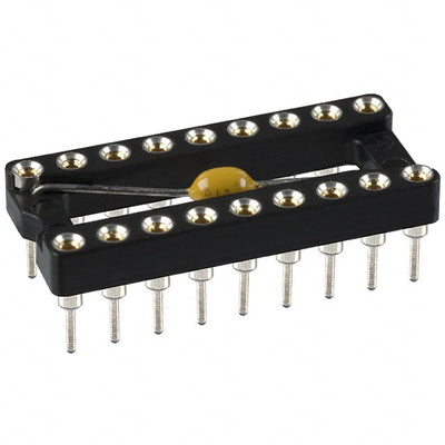 110-93-318-41-801000 by Mill-Max Manufacturing Corp. - CONNECTOR IC DIP SOCKET 18POS GOLD