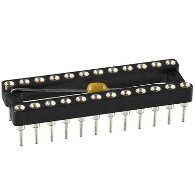110-43-324-41-801000 by Mill-Max Manufacturing Corp. - CONNECTOR IC DIP SOCKET 24POS GOLD