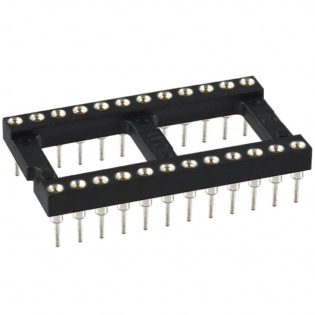 110-43-624-41-001000 by Mill-Max Manufacturing Corp. - CONNECTOR IC DIP SOCKET 24POS GOLD