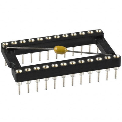 110-93-624-41-801000 by Mill-Max Manufacturing Corp. - CONNECTOR IC DIP SOCKET 24POS GOLD
