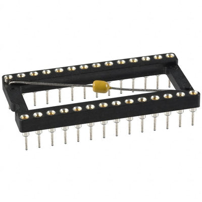 110-93-628-41-801000 by Mill-Max Manufacturing Corp. - CONNECTOR IC DIP SOCKET 28POS GOLD