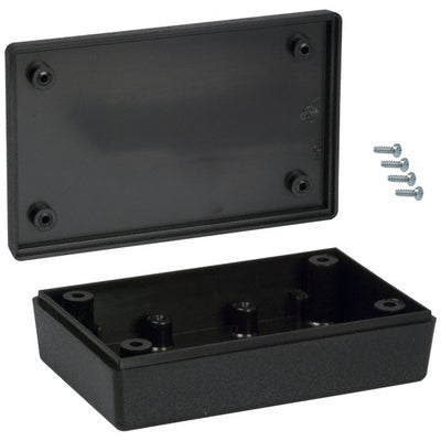 110I,BK by Serpac - BOX ABS BLACK 3.600""L X 2.250""W