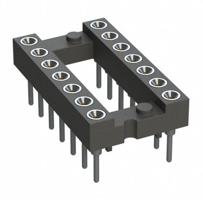 110-93-314-41-605000 by Mill-Max Manufacturing Corp. - CONNECTOR IC DIP SOCKET 14POS GOLD