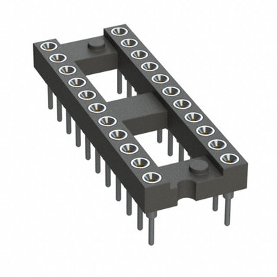 110-93-322-41-001000 by Mill-Max Manufacturing Corp. - CONNECTOR IC DIP SOCKET 22POS GOLD