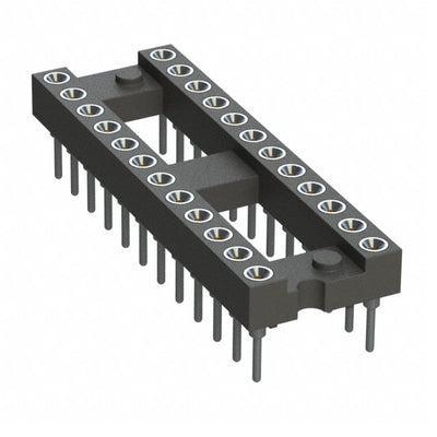 110-93-324-41-605000 by Mill-Max Manufacturing Corp. - CONNECTOR IC DIP SOCKET 24POS GOLD