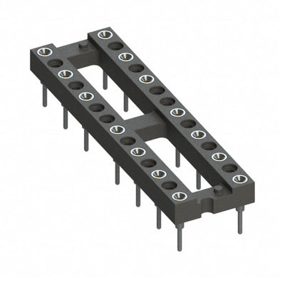 110-43-328-10-002000 by Mill-Max Manufacturing Corp. - CONNECTOR IC DIP SOCKET 28POS GOLD