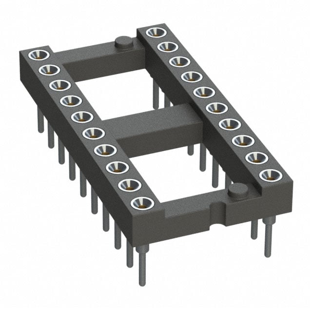 110-91-420-41-001000 by Mill-Max Manufacturing Corp. - CONNECTOR IC DIP SOCKET 20POS GOLD