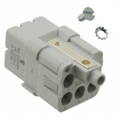 1102194-1 by TE Connectivity AMP Connectors - INSERT FEMALE 5POS+1GND CRIMP