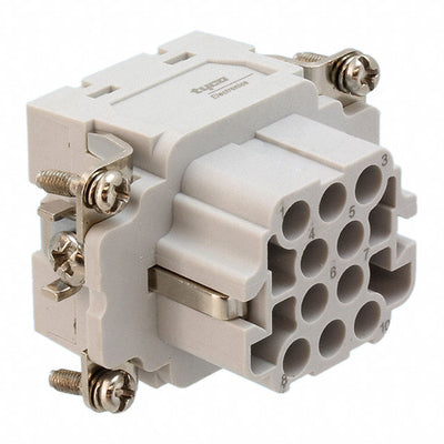 1102919-1 by TE Connectivity AMP Connectors - INSERT FEMALE 10POS+1GND CRIMP