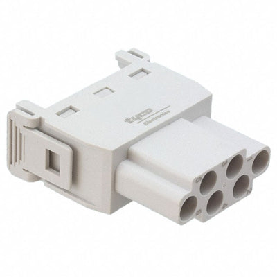 1103245-1 by TE Connectivity AMP Connectors - MODULE FEMALE 6POS CRIMP