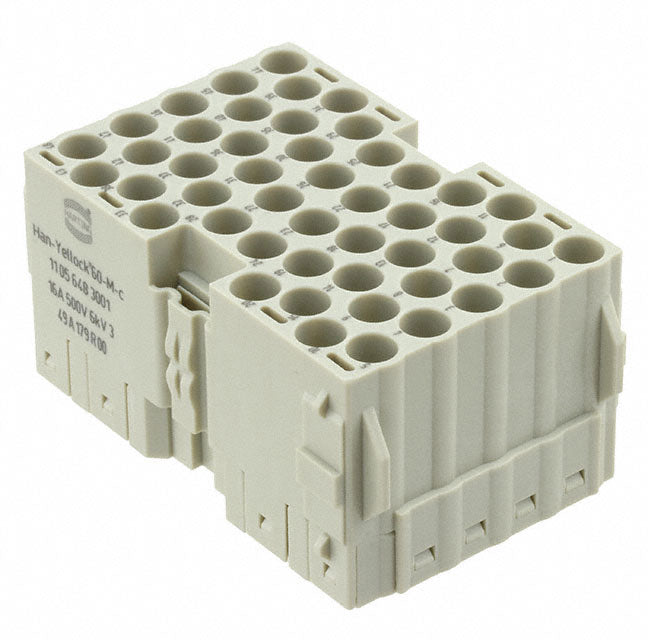 11056483001 by HARTING - MODULE MALE 48POS CRIMP