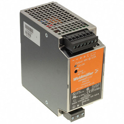 1105850000 by Weidmuller - AC/DC DIN RAIL SUPPLY 48V 180W