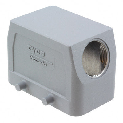 1106430-4 by TE Connectivity AMP Connectors - CONNECTOR HOOD SIDE ENTRY SZ4 M25