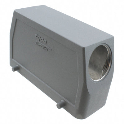 1106465-4 by TE Connectivity AMP Connectors - CONNECTOR HOOD SIDE ENTRY SZ8 M32