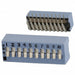 206-10RAST by CTS Electrocomponents - SWITCH SLIDE DIP SPST 50MA 24V