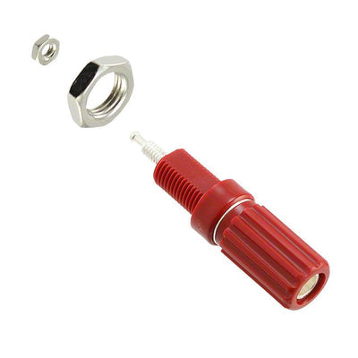 111-0102-001 by Cinch Connectivity Solutions Johnson - CONNECTOR BIND POST KNURLED RED