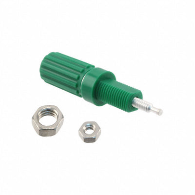 111-0104-001 by Cinch Connectivity Solutions Johnson - CONNECTOR BIND POST KNURLED GREEN