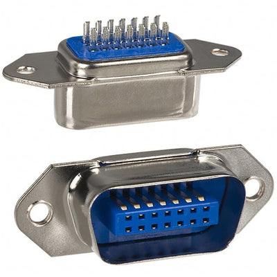 111-014-103L001 by NorComp Inc. - CONNECTOR SCSI PLUG 14P STR SLDR CUP