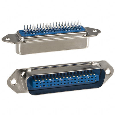 111-036-113-001 by NorComp Inc. - CONNECTOR SCSI PLUG 36POS VERT SOLDER