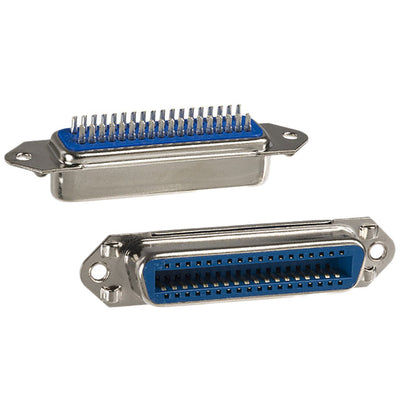 111-036-203-001 by NorComp Inc. - CONNECTOR SCSI RCPT 36P STR SLDR CUP