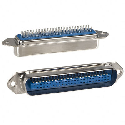 111-050-103L001 by NorComp Inc. - CONNECTOR SCSI PLUG 50P STR SLDR CUP