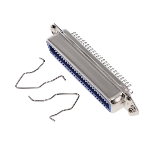 111-050-203L001 by NorComp Inc. - CONNECTOR SCSI RCPT 50P STR SLDR CUP