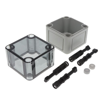 111-501 by Altech Corporation - BOX PLASTIC GRAY 2.56""L X 2.56""W