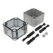 111-501 by Altech Corporation - BOX PLASTIC GRAY 2.56""L X 2.56""W