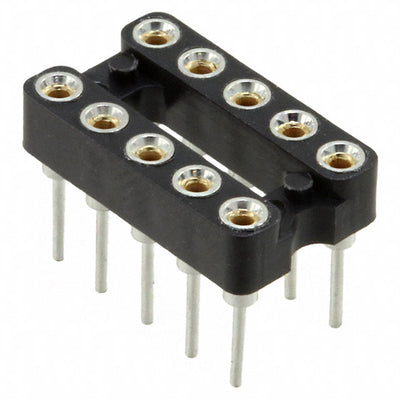 111-93-210-41-001000 by Mill-Max Manufacturing Corp. - CONNECTOR IC DIP SOCKET 10POS GOLD
