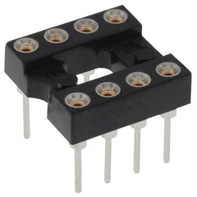 111-47-308-41-001000 by Mill-Max Manufacturing Corp. - CONNECTOR IC DIP SOCKET 8POS GOLD