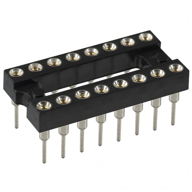 111-43-316-41-001000 by Mill-Max Manufacturing Corp. - CONNECTOR IC DIP SOCKET 16POS GOLD