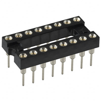 111-47-316-41-001000 by Mill-Max Manufacturing Corp. - CONNECTOR IC DIP SOCKET 16POS GOLD