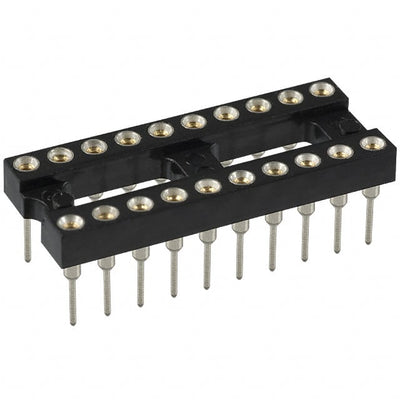 111-93-320-41-001000 by Mill-Max Manufacturing Corp. - CONNECTOR IC DIP SOCKET 20POS GOLD