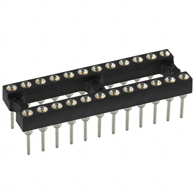 111-93-324-41-001000 by Mill-Max Manufacturing Corp. - CONNECTOR IC DIP SOCKET 24POS GOLD