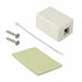 1116697-1 by TE Connectivity AMP Connectors - MOD BOX SMD 1PORT ALMOND