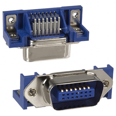112-014-113-001 by NorComp Inc. - CONNECTOR SCSI PLUG 14POS R/A SOLDER