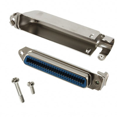 112-050-203-021 by NorComp Inc. - CONNECTOR SCSI RCPT 50P R/A SLDR CUP