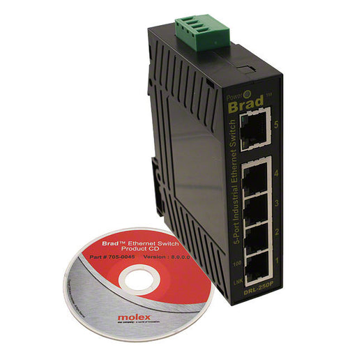 1120360035 by Molex - NETWORK SWITCH-UNMANAGED 5 PORT