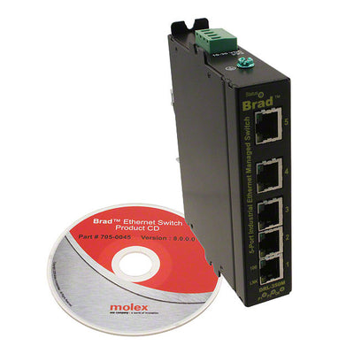 1120360039 by Molex - NETWORK SWITCH-MANAGED 5 PORT