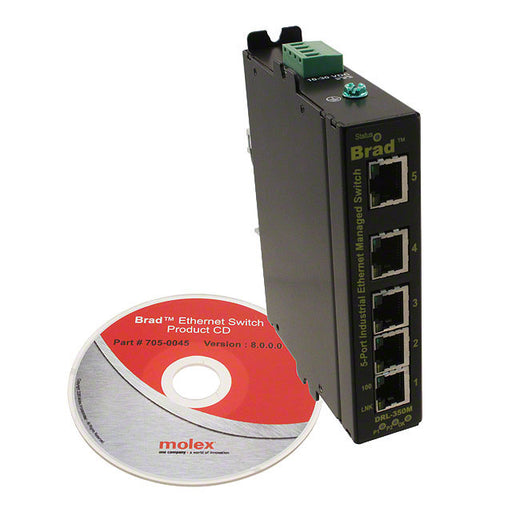 1120360039 by Molex - NETWORK SWITCH-MANAGED 5 PORT