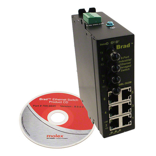 1120360052 by Molex - NETWORK SWITCH-MANAGED 8 PORT