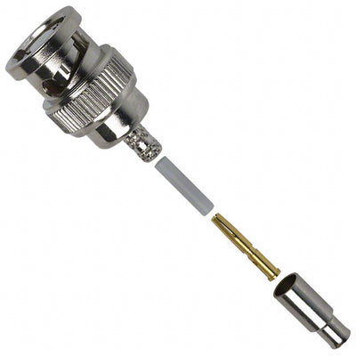 112132RP by Amphenol RF - CONNECTOR RP-BNC PLUG STR 50OHM CRIMP