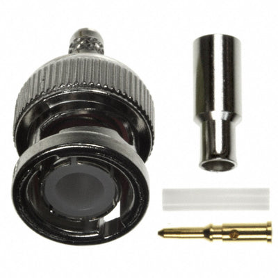 112134 by Amphenol RF - CONNECTOR BNC PLUG STR 50 OHM CRIMP