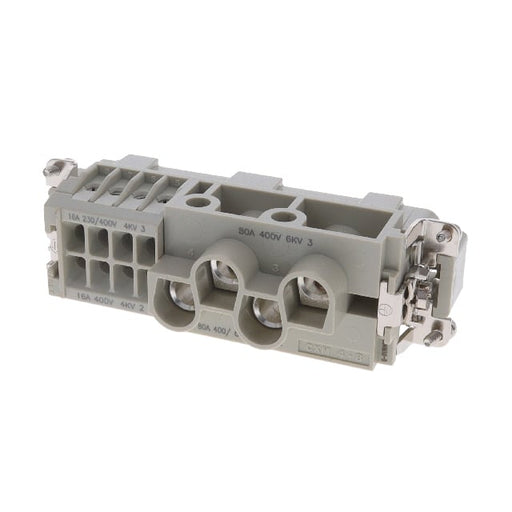Nov-08 by LAPP - CONNECTOR INSERT PWRK 4+8 MALE